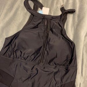 Cupshe High neck mesh